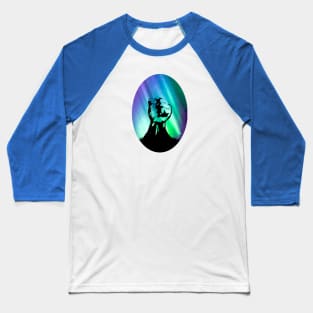 Aurora Ellipse Baseball T-Shirt